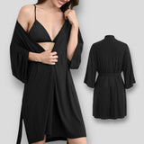 SWEET DREAMS Soft Flowy Robe with Belt
