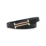 TAILLE Decor Buckle Adjustable Fashion Skinny Belt