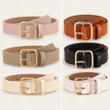 TAILLE 3pc Belt Set 1.1” Gold Buckle