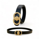 TAILLE Decor Buckle Slim Belt