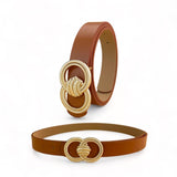 TAILLE Decor Buckle Slim Belt