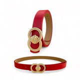 TAILLE Decor Buckle Slim Belt