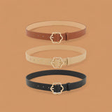 TAILLE 3pc Set 1” Special Decor Buckle Belts