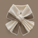PREORDER WRAP Knitted Warm Tie Neck Scarf