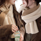 PREORDER WRAP Knitted Warm Tie Neck Scarf