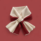 PREORDER WRAP Knitted Warm Tie Neck Scarf