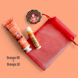 2SKN GIFTIES Scented Moisturizing Hand Cream & Lip Balm Gift Set