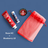 2SKN GIFTIES Scented Moisturizing Hand Cream & Lip Balm Gift Set