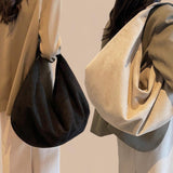 PREORDER BOLSO HQ Suede Classic Large Hobo Bag