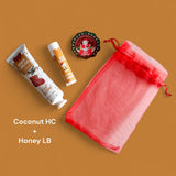 2SKN GIFTIES Scented Moisturizing Hand Cream & Lip Balm Gift Set