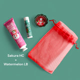 2SKN GIFTIES Scented Moisturizing Hand Cream & Lip Balm Gift Set