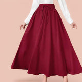 GBOSS Vintage A Line Long Skirt