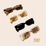 ILUV 4pc Set Colored Retro Fashion Glasses
