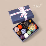 2SKN Orgonite Chakra Pendant Stone Tool Kit Gift Set