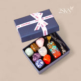 2SKN Orgonite Chakra Pendant Stone Tool Kit Gift Set