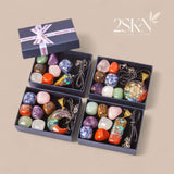 2SKN Orgonite Chakra Pendant Stone Tool Kit Gift Set