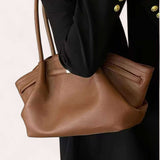 BOLSO Soft Leather Slouchy Elegant Everyday Hand Bag (ONHAND)