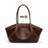 BOLSO Soft Leather Slouchy Elegant Everyday Hand Bag (ONHAND)