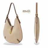 PREORDER BOLSO Suede Slim Hobo Shoulder Bag