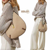 PREORDER BOLSO Suede Slim Hobo Shoulder Bag