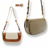 PREORDER BOLSO Premium Structure Saddle Shoulder Bag - 2 Straps