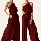 KENDALL Woven Halter Top and Pants Set