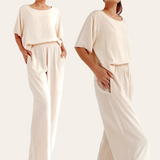 MILLIE Woven Boxy Top and Pants Set