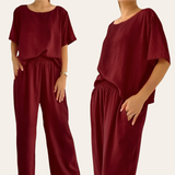 MILLIE Woven Boxy Top and Pants Set