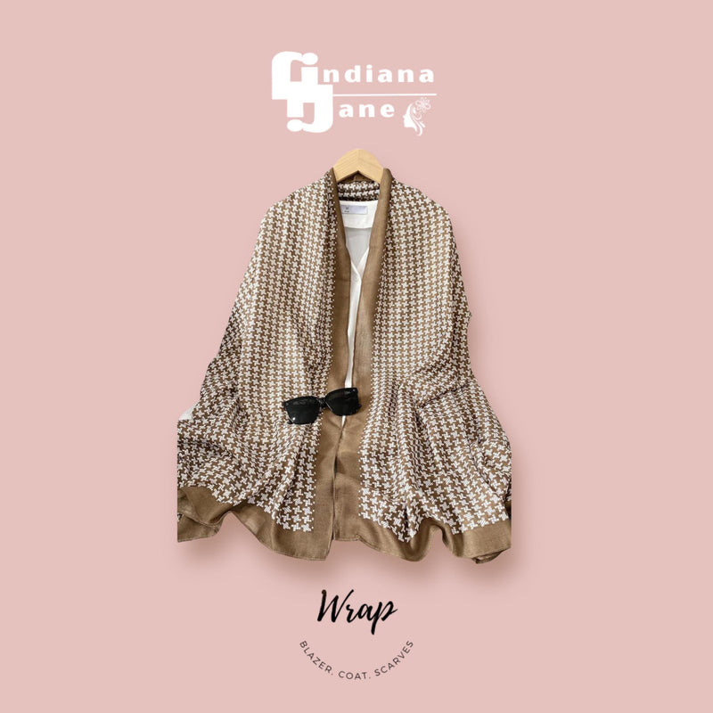 WRAP Rectangular Printed Scarf