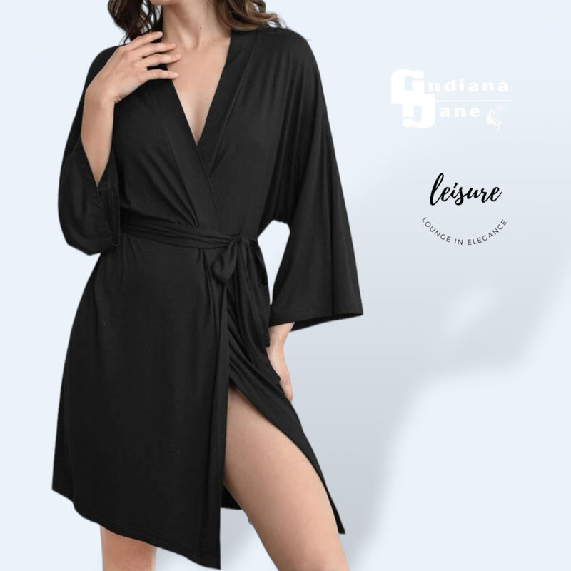 SWEET DREAMS Soft Flowy Robe with Belt