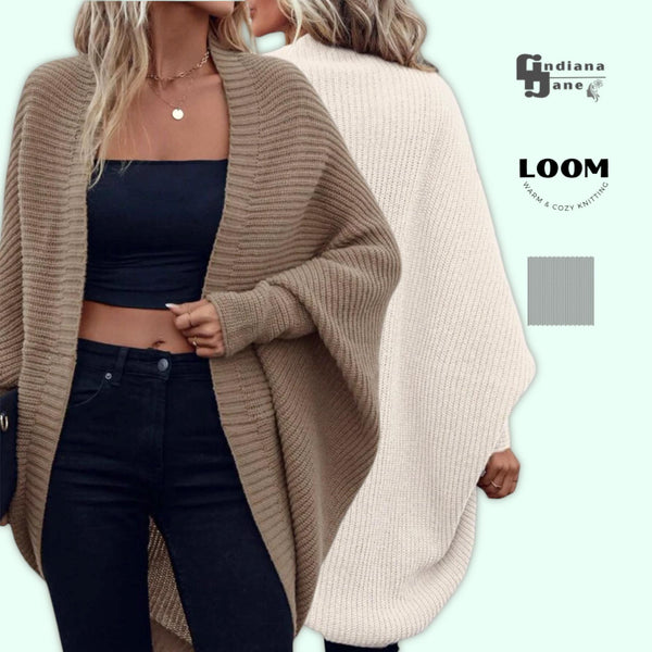 LOOM Batwing Knitted Cardigan