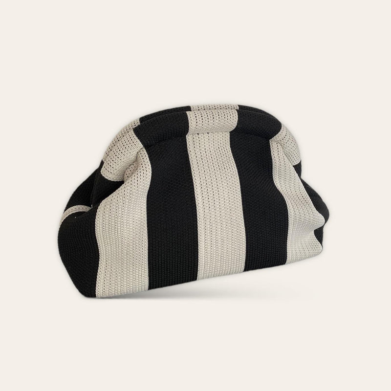 BOLSO LOOM Vintage Knitted Pattern Clutch Handbag Series 1