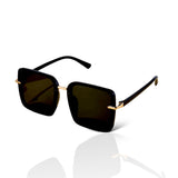 ILUV Gold Accent Black Lens Fashion Eyewear