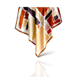 WRAP Square Abstract Printed Elegant Scarf