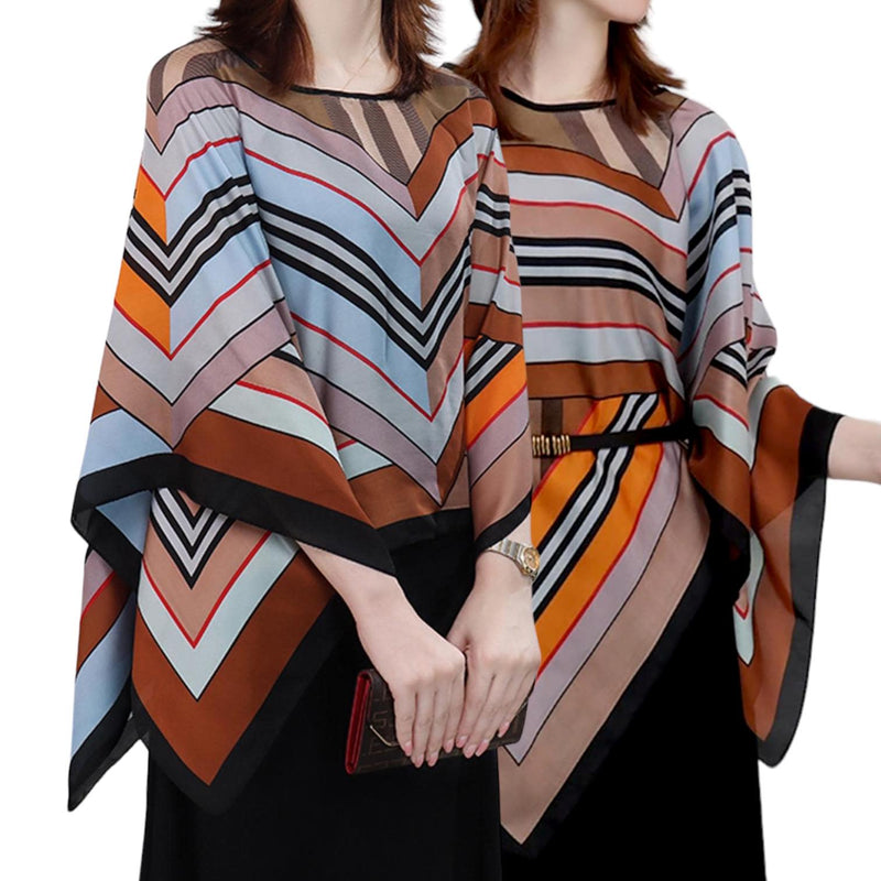 WRAP Artist Printed Shawl Cover Up