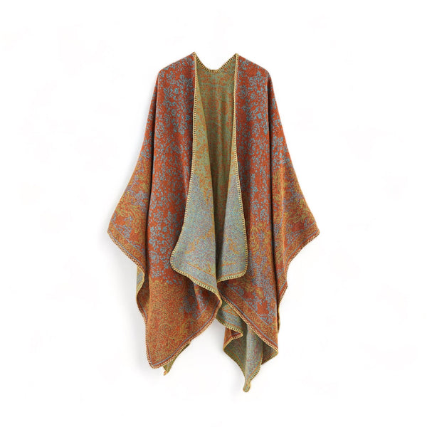 WRAP Plaid Cloak Shawl Scarf DORA
