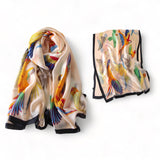 WRAP Large Silky Rectangular Printed Scarf