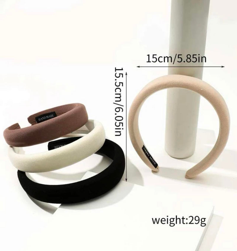 TRIX 4pc Set Classic Casual Canvas Headband
