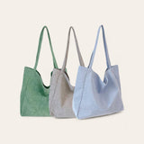 BOLSO Corduroy Shopper Tote Bag