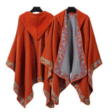WRAP Boho Hooded Cloak Cape BOHOORA