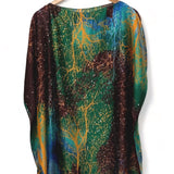 WRAP Printed Cover Up Shawl Dress