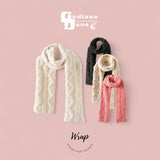 WRAP Embossed Plush Scarf
