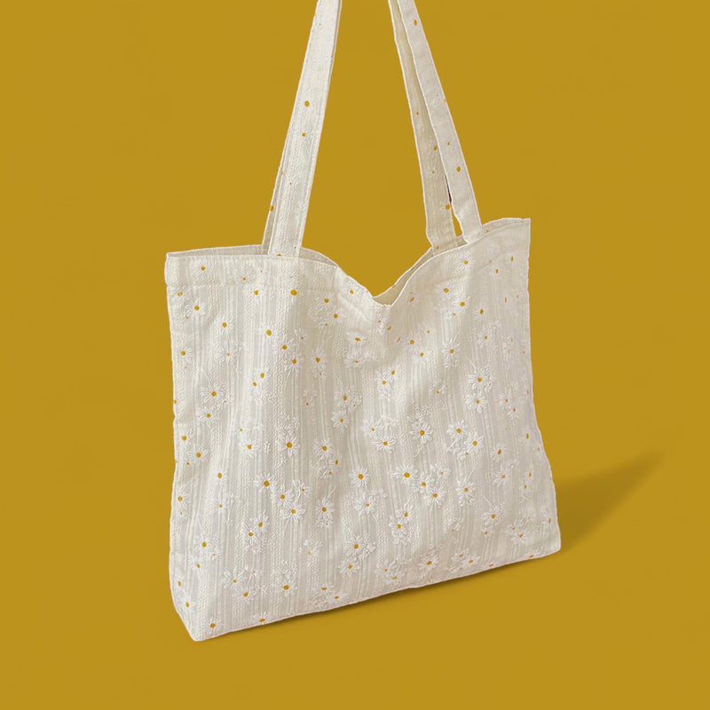 BOLSO Embroidered Large Shopper Tote