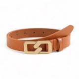 TAILLE Geometric Buckle Decor Fashionable Belt