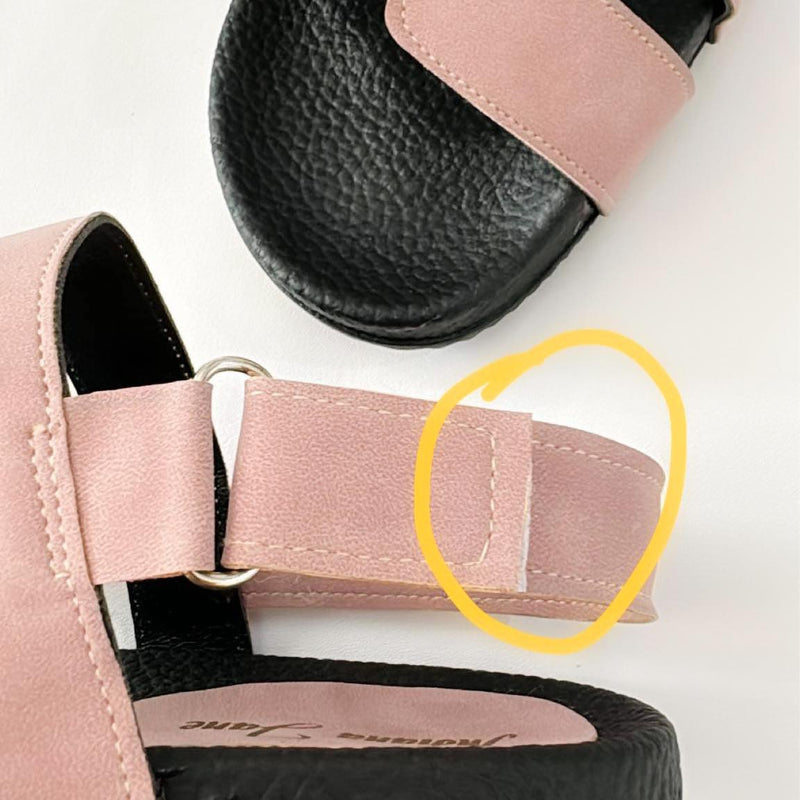 [B Quality] DANAYA Strap Sandals Gum Sole
