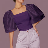 PREORDER CAMIA Butterfly Sleeves Corset Top