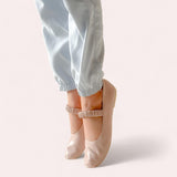 PEGGY Scrunch Strap Mary Jane Ballet Shoes
