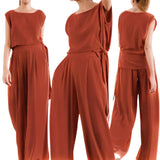 CORA Woven Multiway Waist Tie Top and Pants Coords