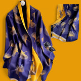 PREORDER WRAP Warm Jacquard Shawl Scarf