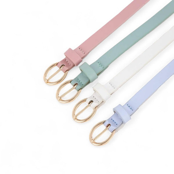 TAILLE 4pc Belt Set in Pastels